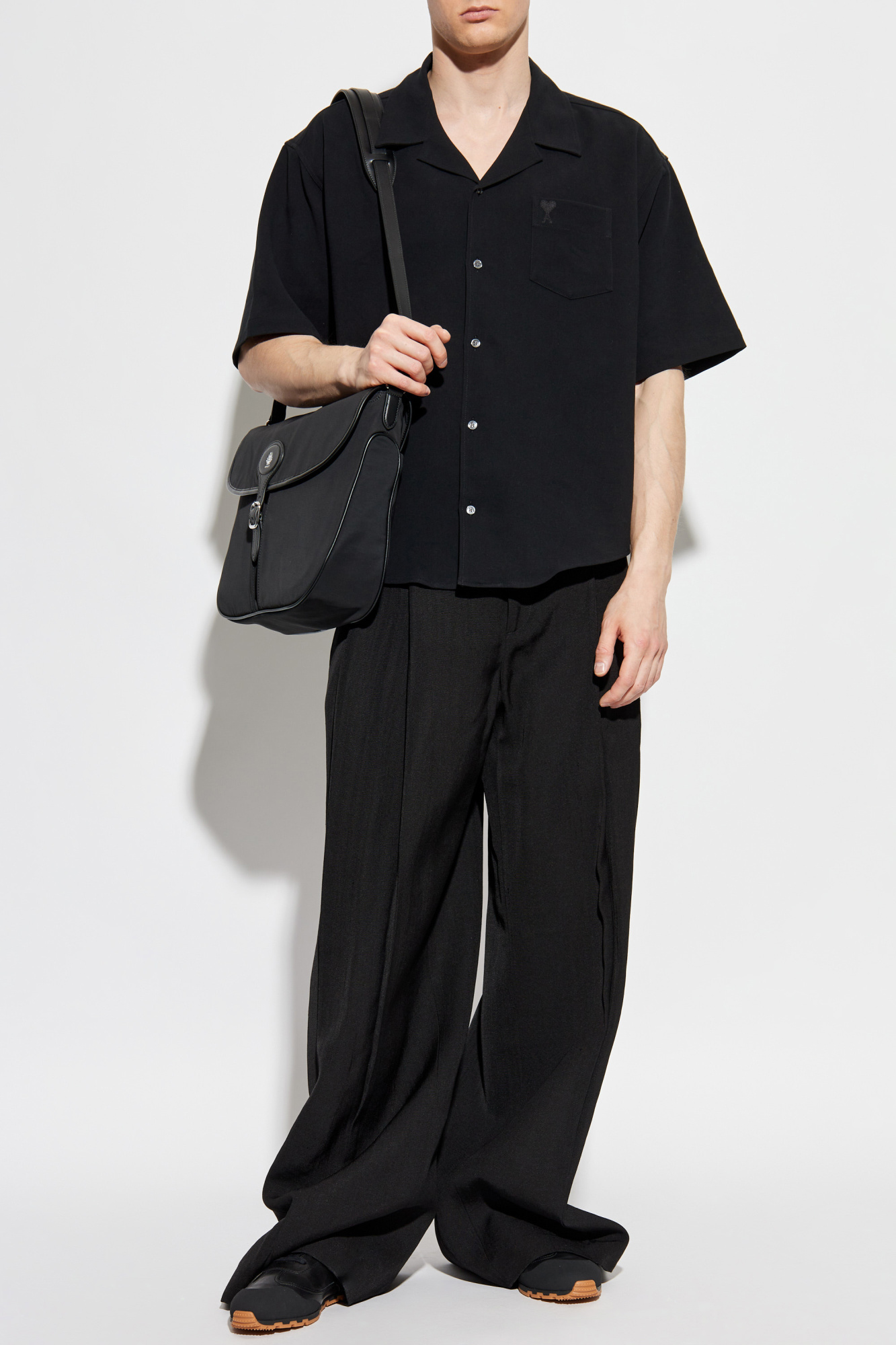 Black Shirt with pocket Ami Alexandre Mattiussi - Vitkac France Black Shirt with pocket Ami Alexandre Mattiussi - Vitkac France